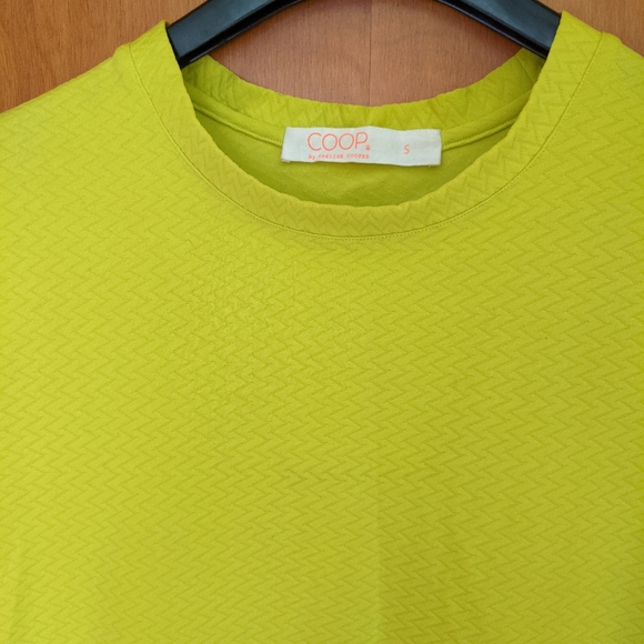 Coop by Trelise Cooper Acid Drop Top Green Mojito Size Small Colorful Artsy Crop - Picture 2 of 5